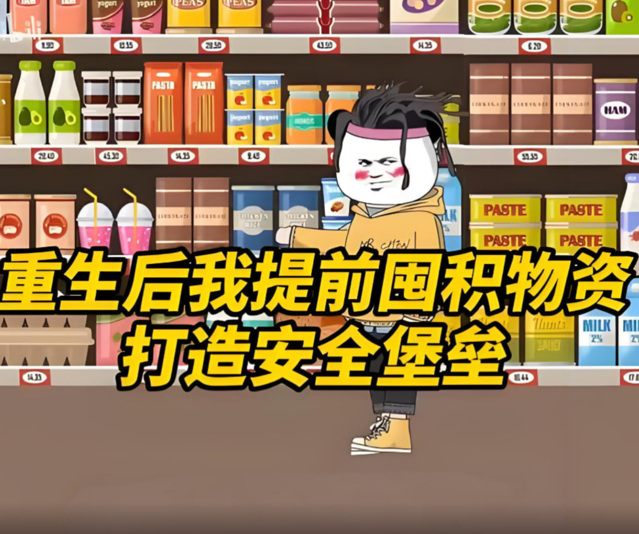 末世来临,洪水泛滥,重生后我提前囤物资,打造安全堡垒