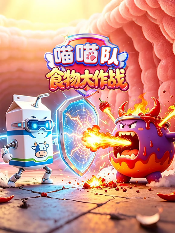 喵喵队,食物大作战