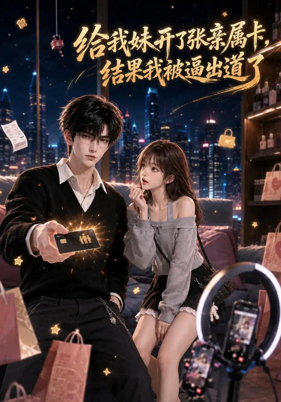 给我妹开了张亲属卡,结果我被逼出道了