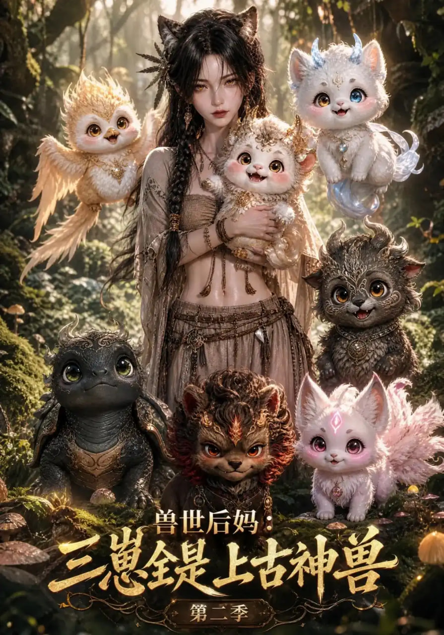 兽世后妈,三崽全是上古神兽第二季