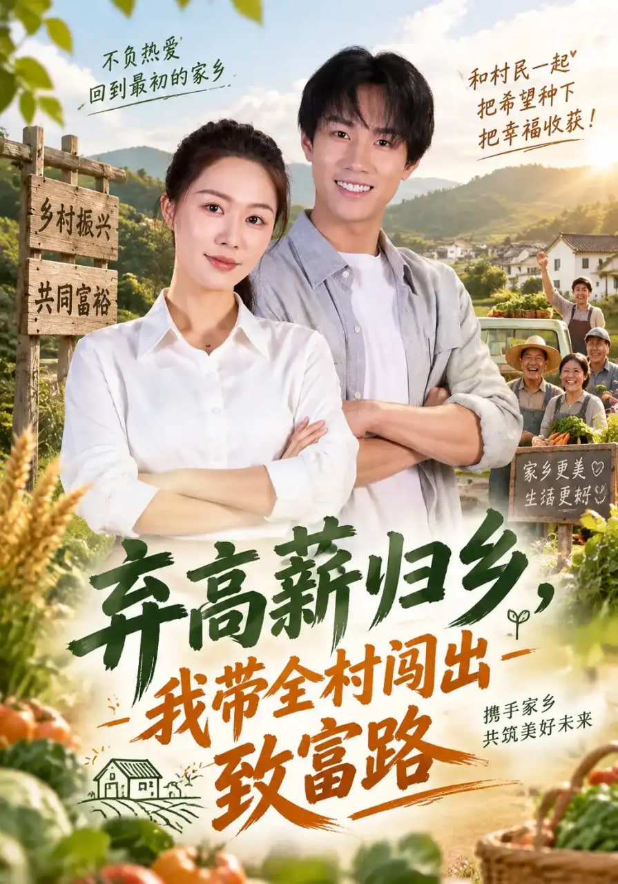 弃高薪归乡,我带全村闯出致富路
