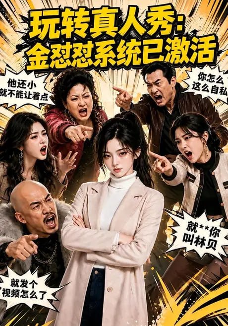 玩转真人秀,金怼怼系统已激活