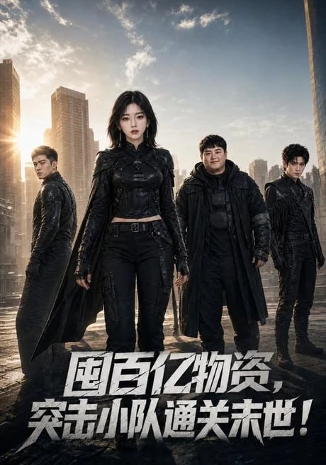 囤百亿物资,突击小队通关末世