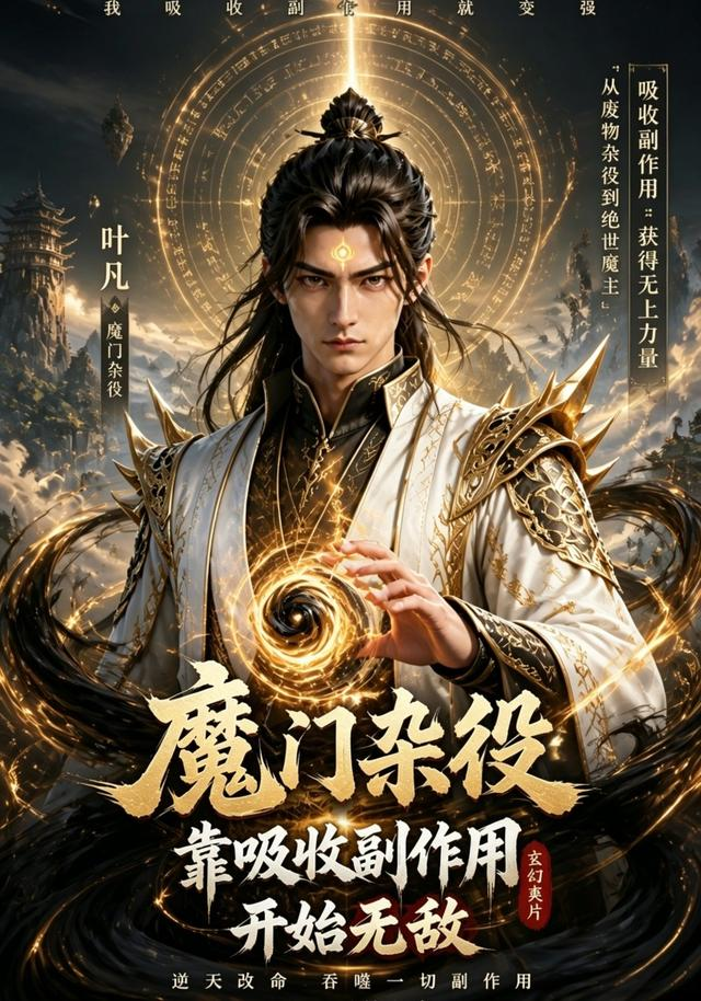 魔门杂役,靠吸收副作用开始无敌