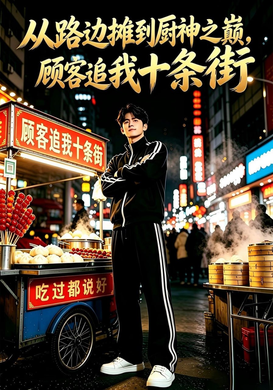 从路边摊到厨神之巅,顾客追我十条街第一季